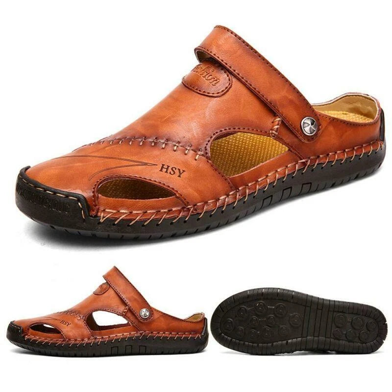 Men Sport Sandals Summer Casual Beach Shoes Closed Toe Walking Travel Outdoor sz