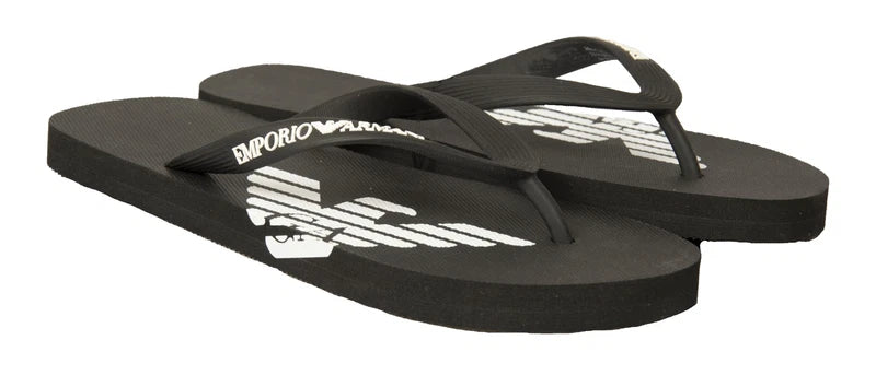 Flip flops man EMPORIO ARMANI beach or pool slippers article XVQS06 XN746 SHOES
