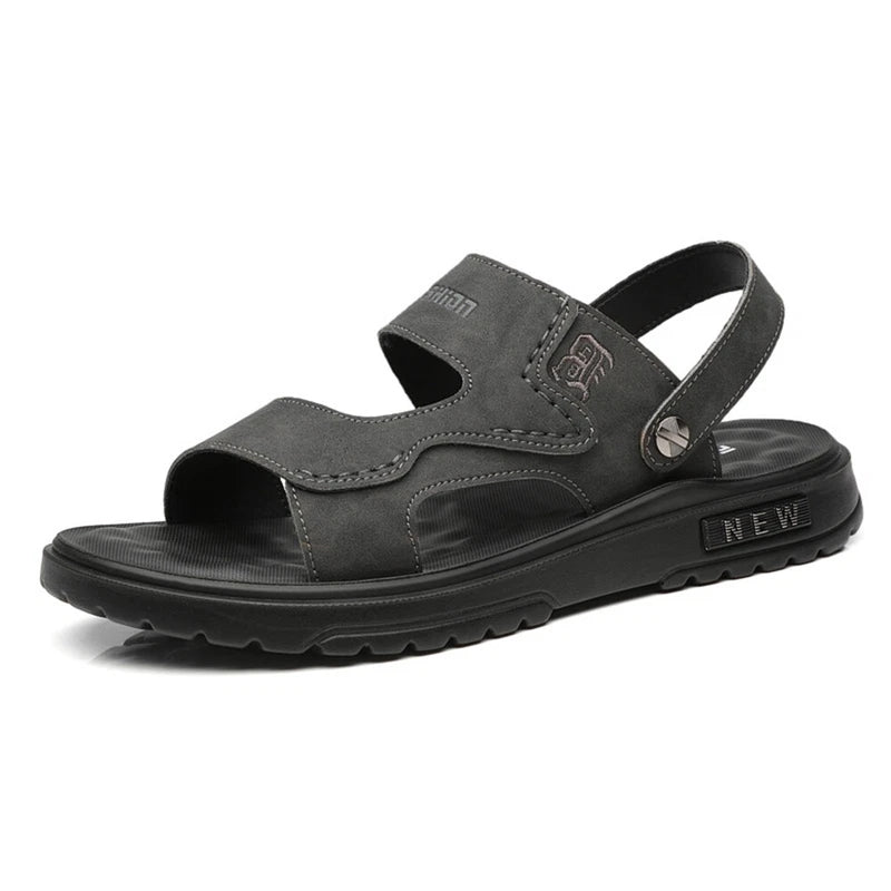Mens Sandals Indoor Outdoor Beach shoes Slip On Two uses Athletic Slipper