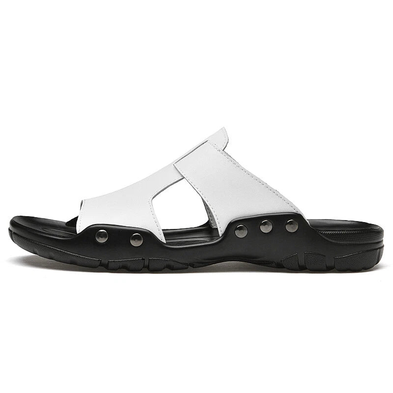 Men's Sandals Slippers Flips Flops Open Toe Slide Outdoor Beach Water Shoes New