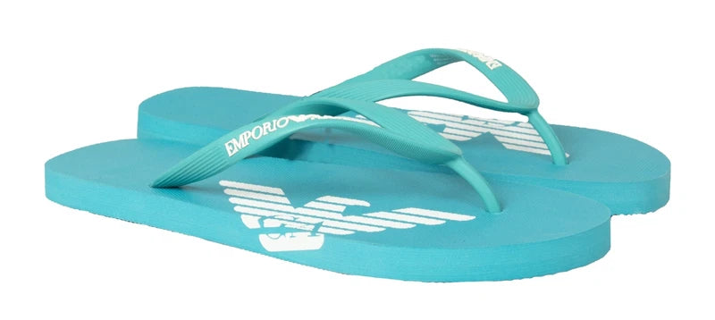 Flip flops man EMPORIO ARMANI beach or pool slippers article XVQS06 XN746 SHOES
