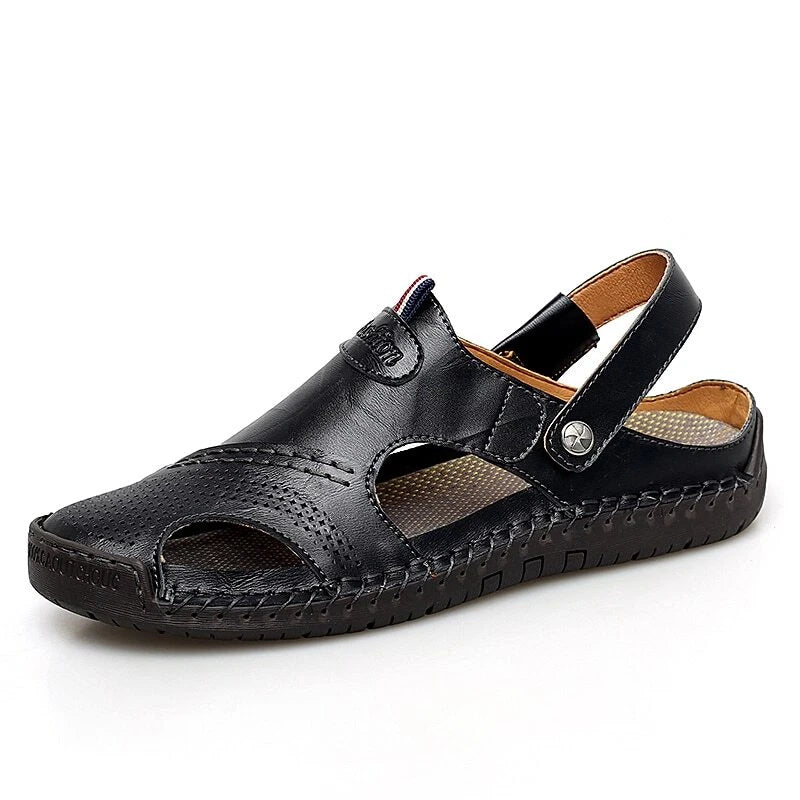 Summer Fashion Men Sandals Non-slip Hiking Shoes Platform Beach Slipper