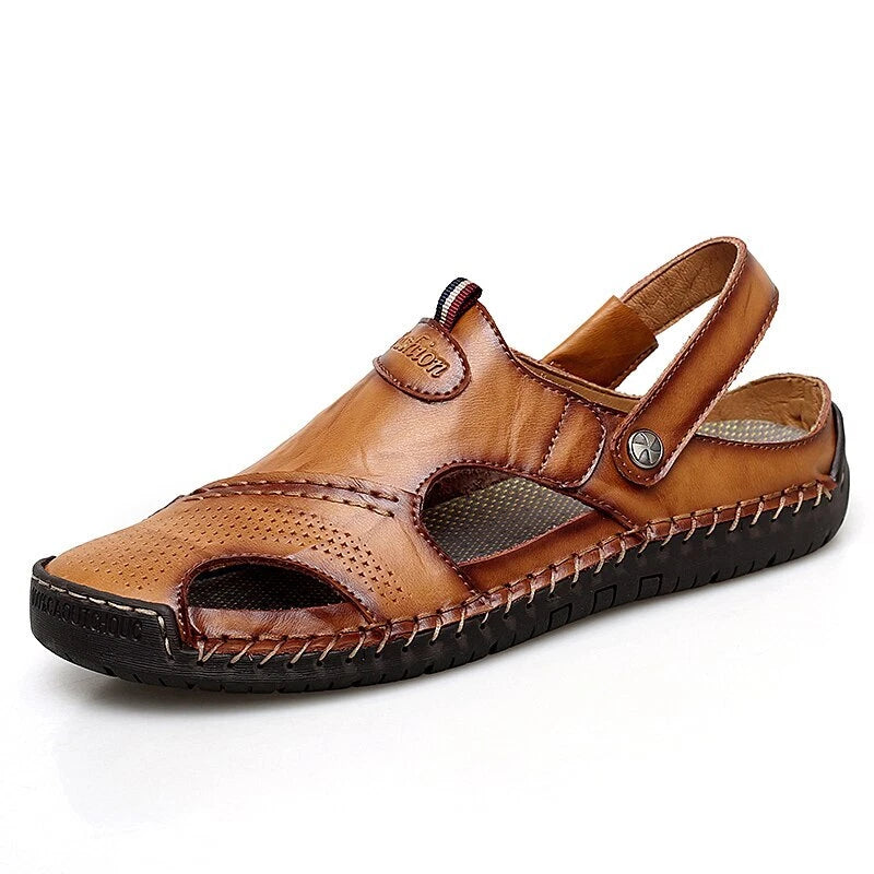 Summer Fashion Men Sandals Non-slip Hiking Shoes Platform Beach Slipper