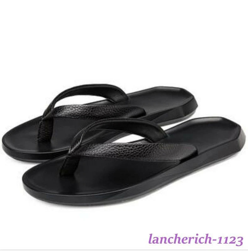 Men's Summer Beach Flip Flops Shoes Outdoor Casual Slipper Comfort Oversize New
