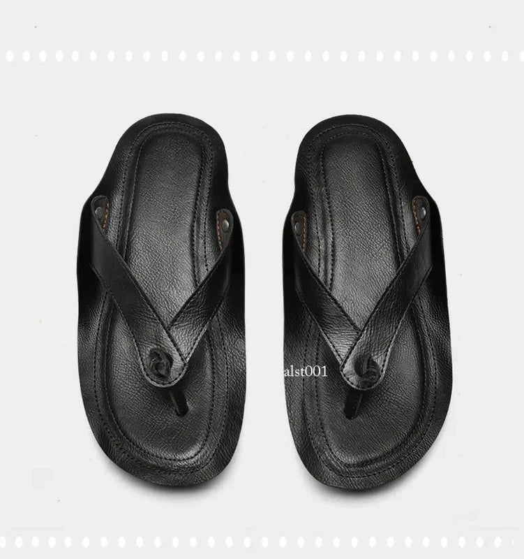 38-47 Plus Size Mens Flip Flops Flats Slippers Sandals Casual Summer Shoes Beach