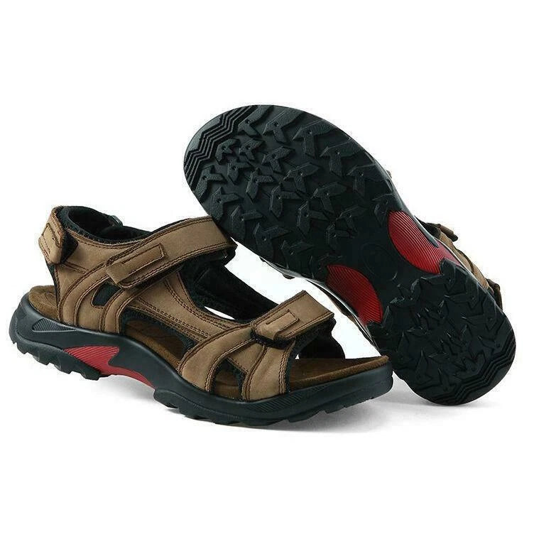 Comfort Men Outdoor Casual Walking Beach Shoes Summer Flat Sandals Slippers