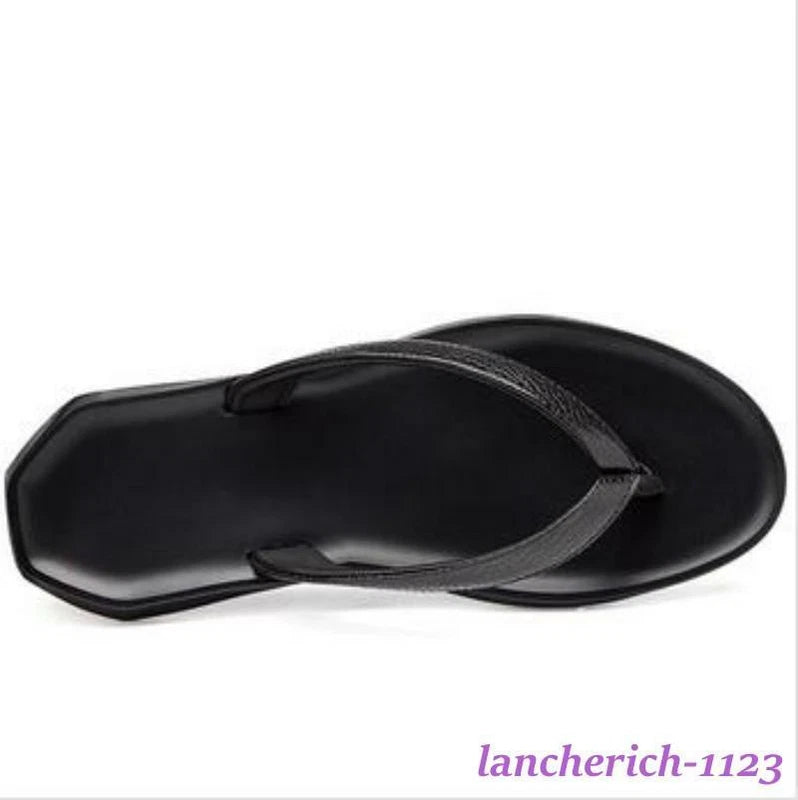 Men's Summer Beach Flip Flop Outdoor Casual Slipper Comfort Oversize Shoes 2025