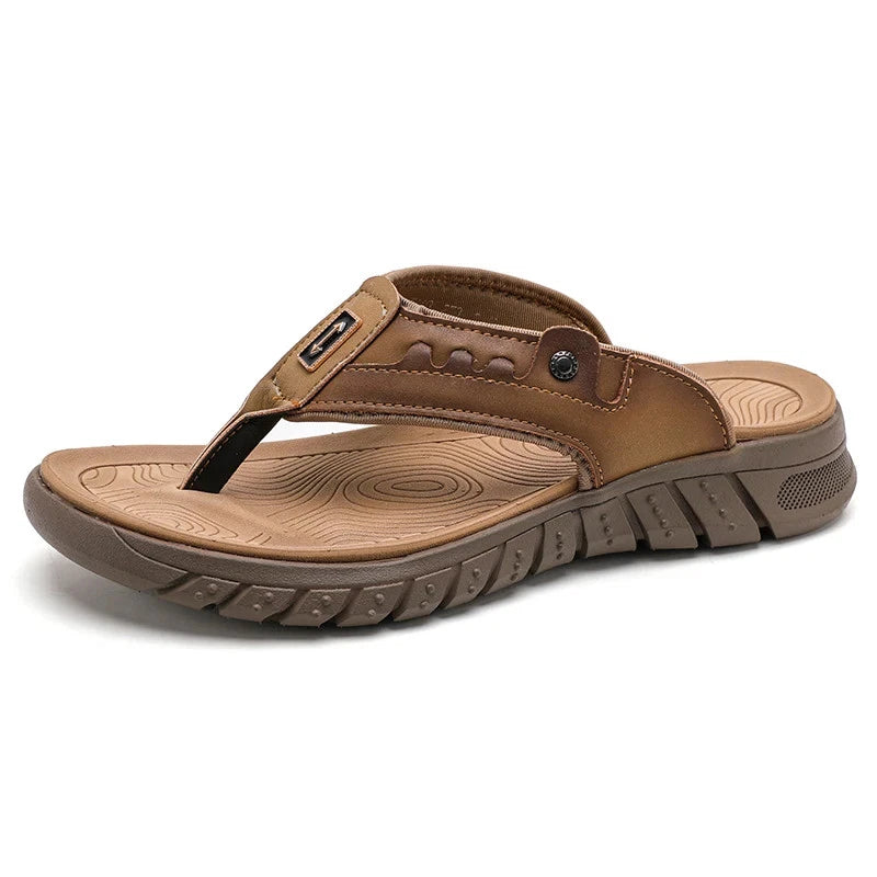 Men Casual Shoes Slippers Soft Bottom Comfortable Sandals Slip On Flats Slides