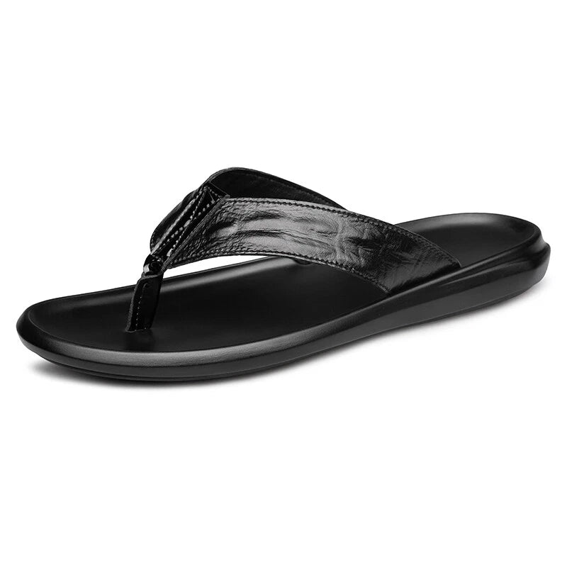 Men Sandals Slippers Thong Flip Flop Outdoor Leisure Water Shoes Black New Beach