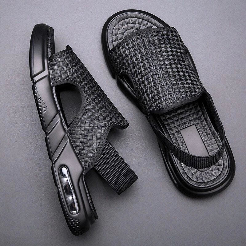 Men's Sandals 2023 Summer Sports Beach Wear Breathable Outdoor Sandals Slippers