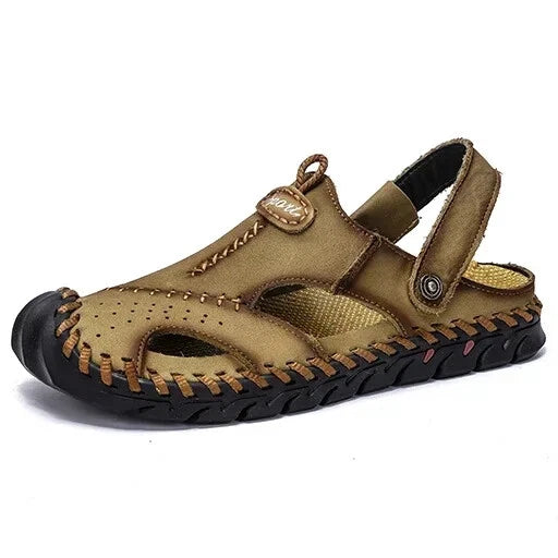 Men Comfortable Slippers Summer Sandals Slip On Flats Slides Beach Casual Shoes