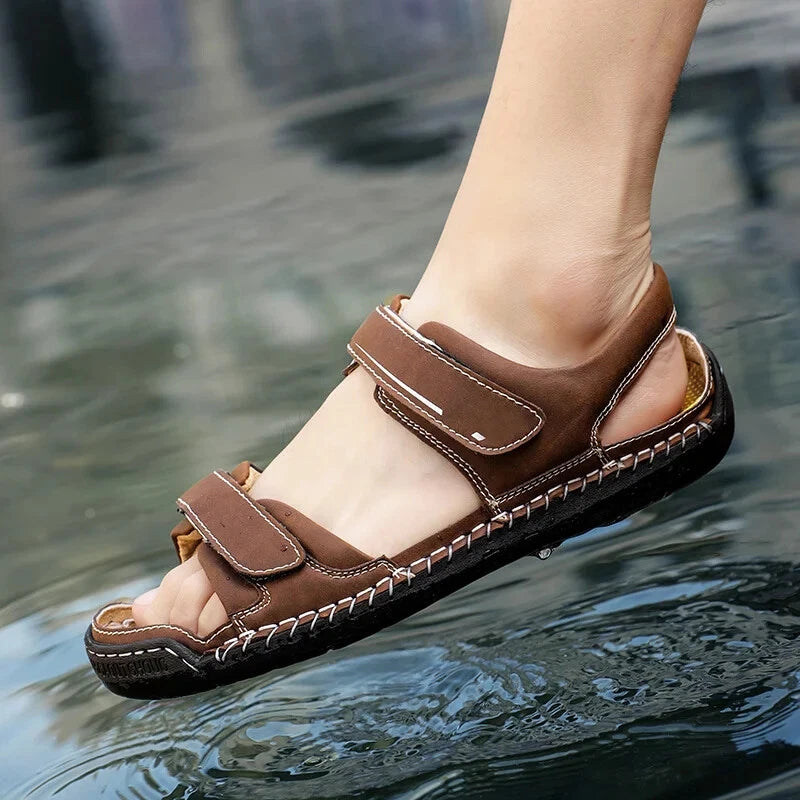 Summer Men's Classic Sandals Comfortable Slippers Beach Outdoor Casual Shoes