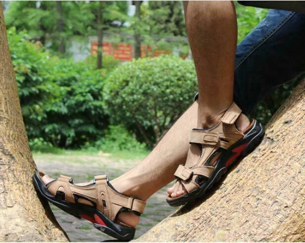 Men's Leisure Summer Beach Open Toe Sandals Sport Hiking Outdoor Shoes Slippers
