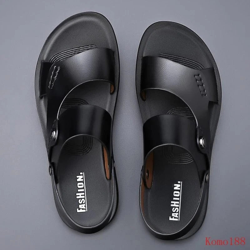 Mens Summer Classic open toe Breathable outdoor beach casual slipper sandals new