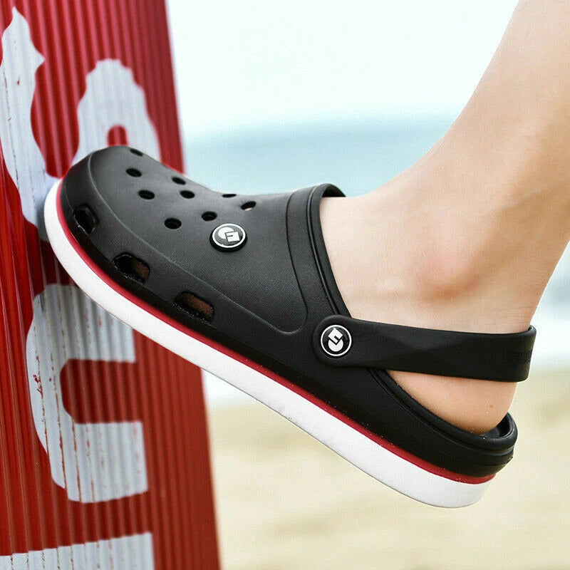 Sandals Men Clogs Slippers Bottom Beach Sandals Men Clog Sandals Breathable