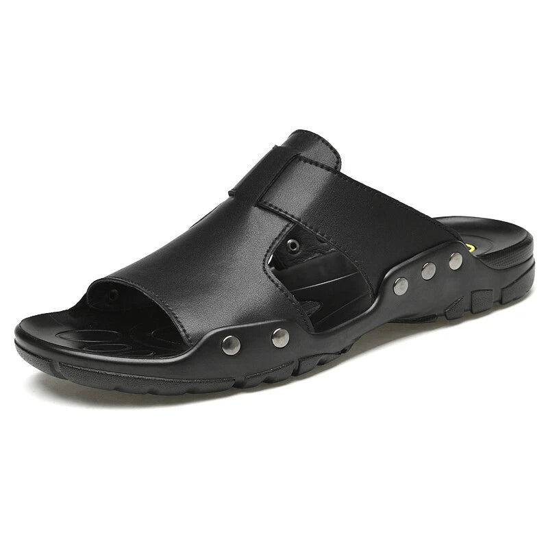 Men's Sandals Slippers Flips Flops Open Toe Slide Outdoor Beach Water Shoes New