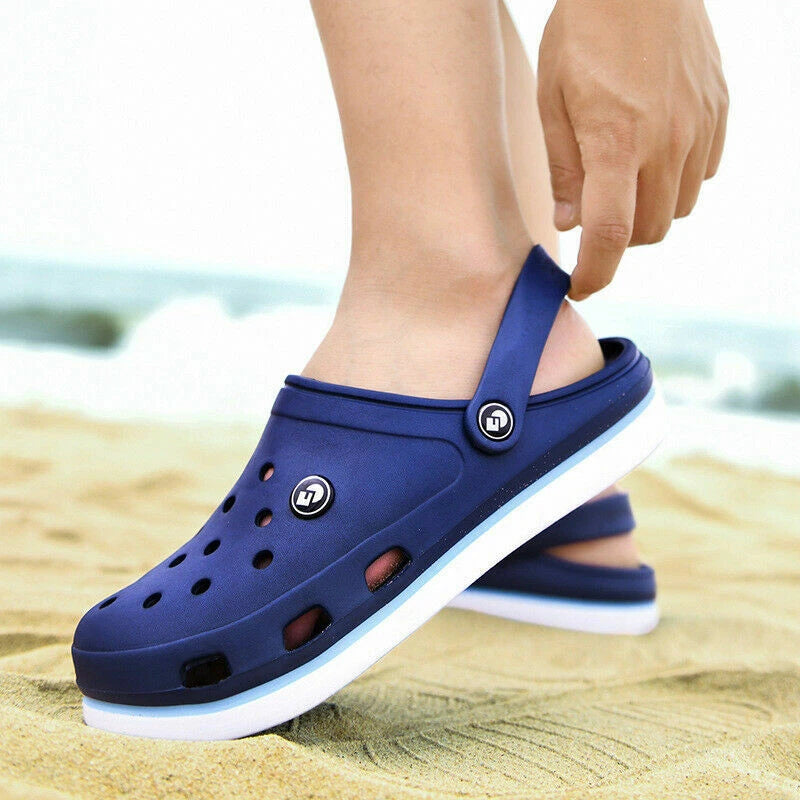 Sandals Men Clogs Slippers Bottom Beach Sandals Men Clog Sandals Breathable