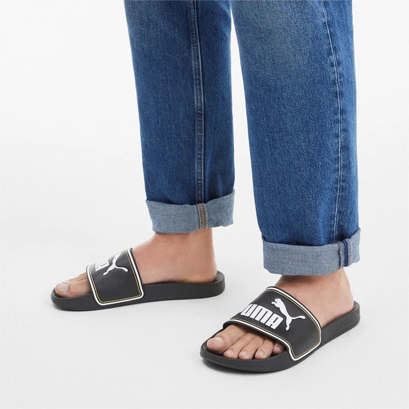 Puma Unisex Bathing Shoes Sandal Leadcat FTR 372276 Black