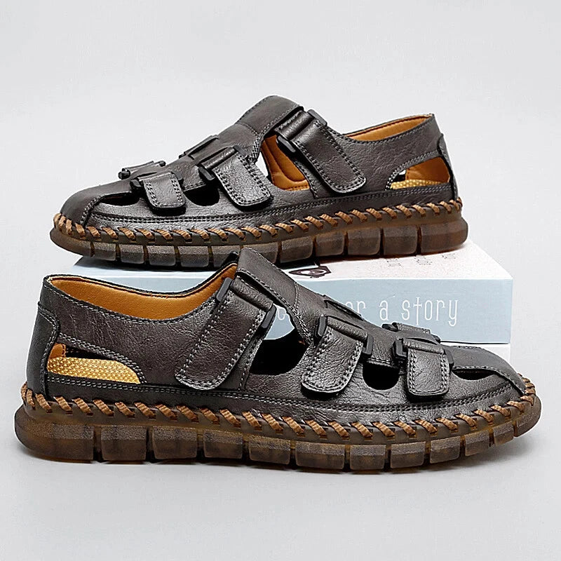 Summer Men Sandal Fashion Roman Slippers Breathable Comfortable Beach Shoes