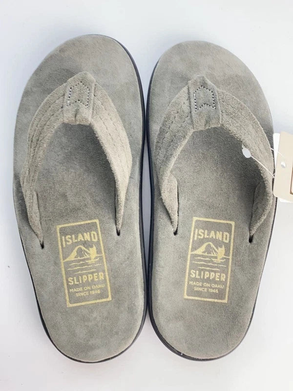 ISLAND Slipper Sandals -- GRY PB203 Used