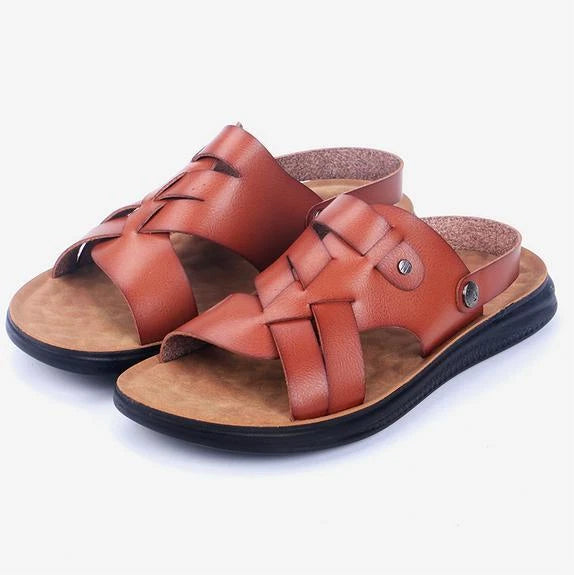 Men's Summer Outdoor Beach Sandals Shoes Slippers Casual Flats Comfort Fashion