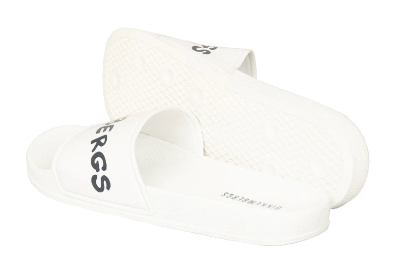 BIKKEMBERGS men's beach or pool slide beachwear slipper with logo item BKK3MSR03