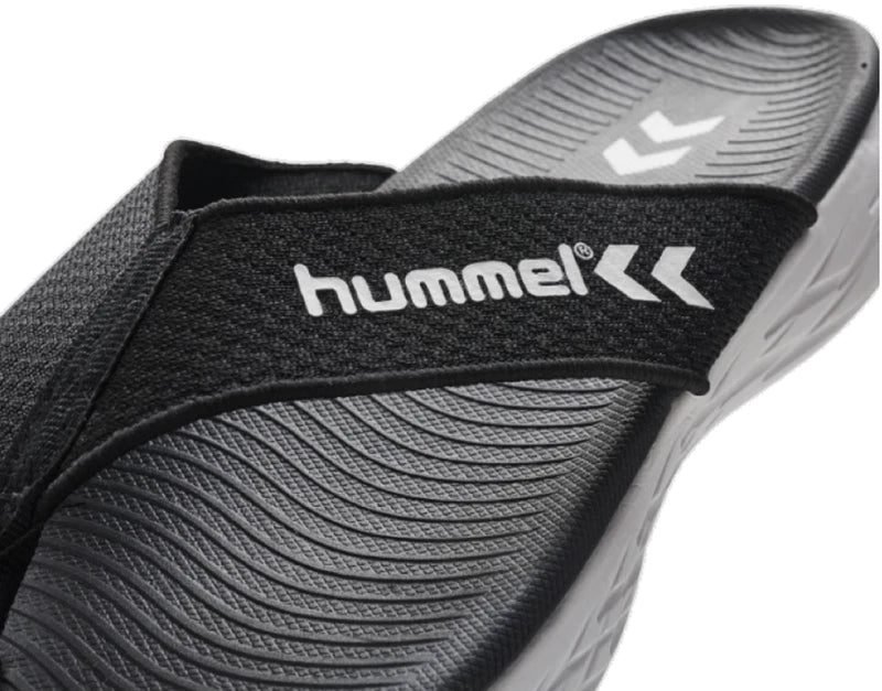 Hummel Slippers Comfort Unisex Thongs Shoes Sandals Slides black 214041 2001 WOW