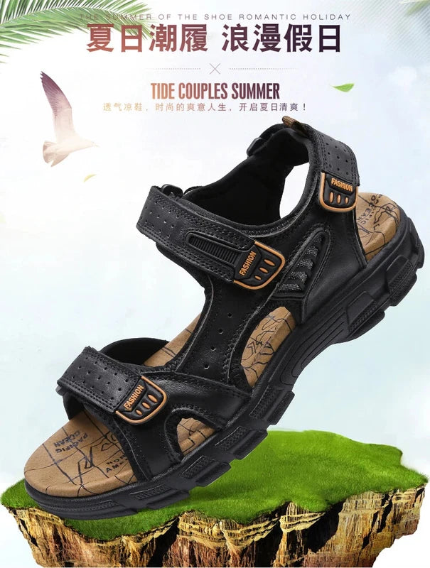 2024 Men's Sandals Outdoor Hiking Trekking Shoes Men Beach Slippers Sneakers