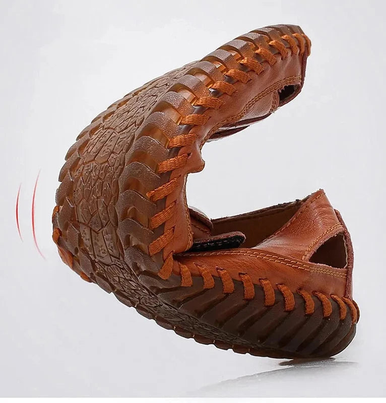 Summer Men's Sandals Outdoor Summer Slippers Beach Breathable Flats Footwear
