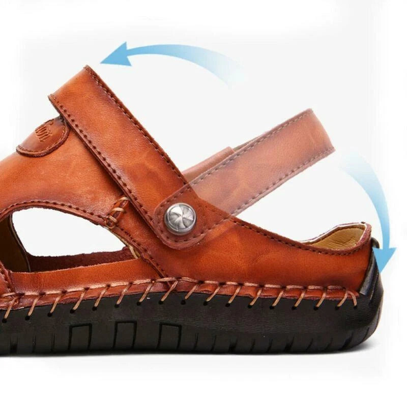 Men Sport Sandals Summer Casual Beach Shoes Closed Toe Walking Travel Outdoor sz