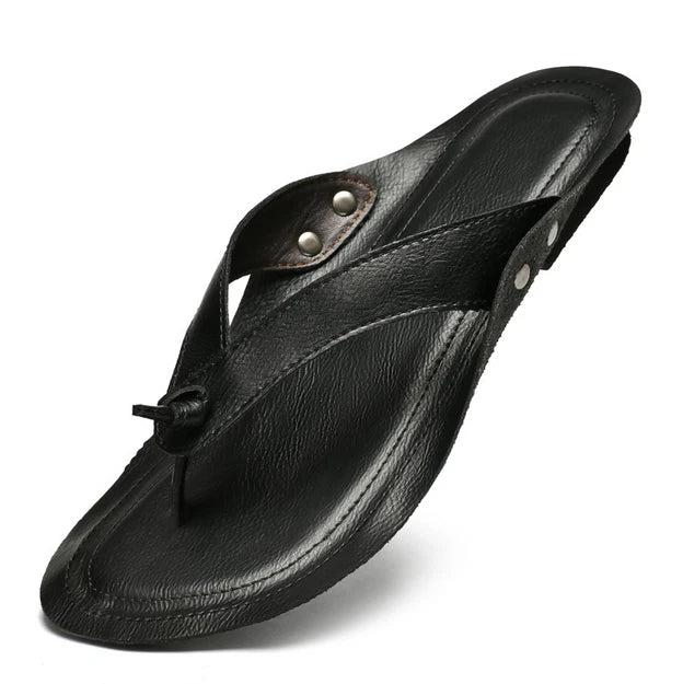 38-47 Plus Size Mens Flip Flops Flats Slippers Sandals Casual Summer Shoes Beach