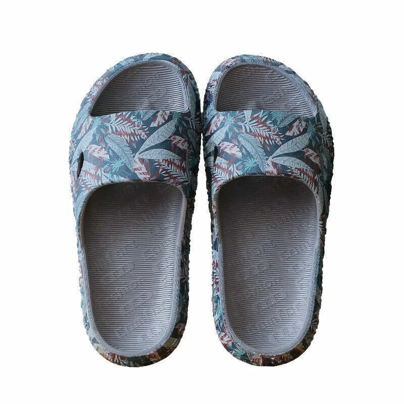 Men's Slippers Non-slip EVA Massage Household Sandals Breathable Beach Shoes