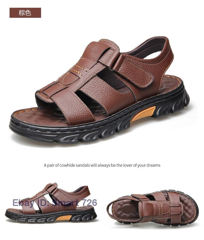 Men's Open Toe Sandals Casual Shoes Sports Comfort Beach Roman Oversize Fashion