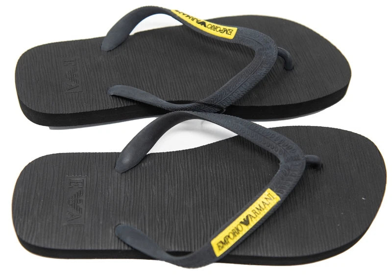 Flip flops man EMPORIO ARMANI beach or pool slippers article 211301 5P484 FLIP F