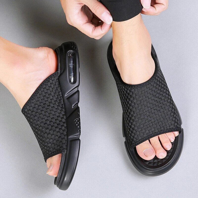 Men's Sandals 2023 Summer Sports Beach Wear Breathable Outdoor Sandals Slippers