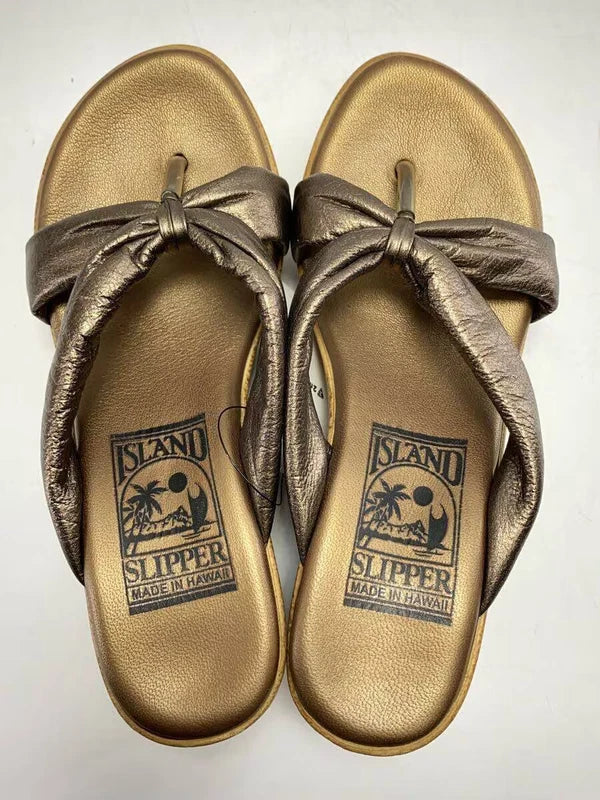 ISLAND Slipper Sandals BRW