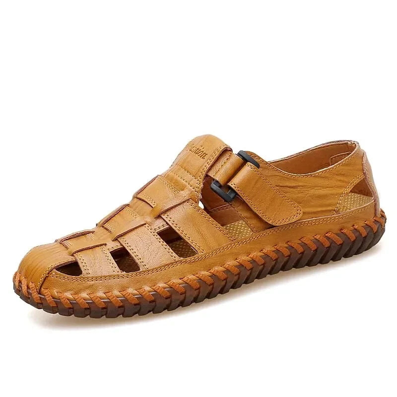 Summer Men's Sandals Outdoor Summer Slippers Beach Breathable Flats Footwear