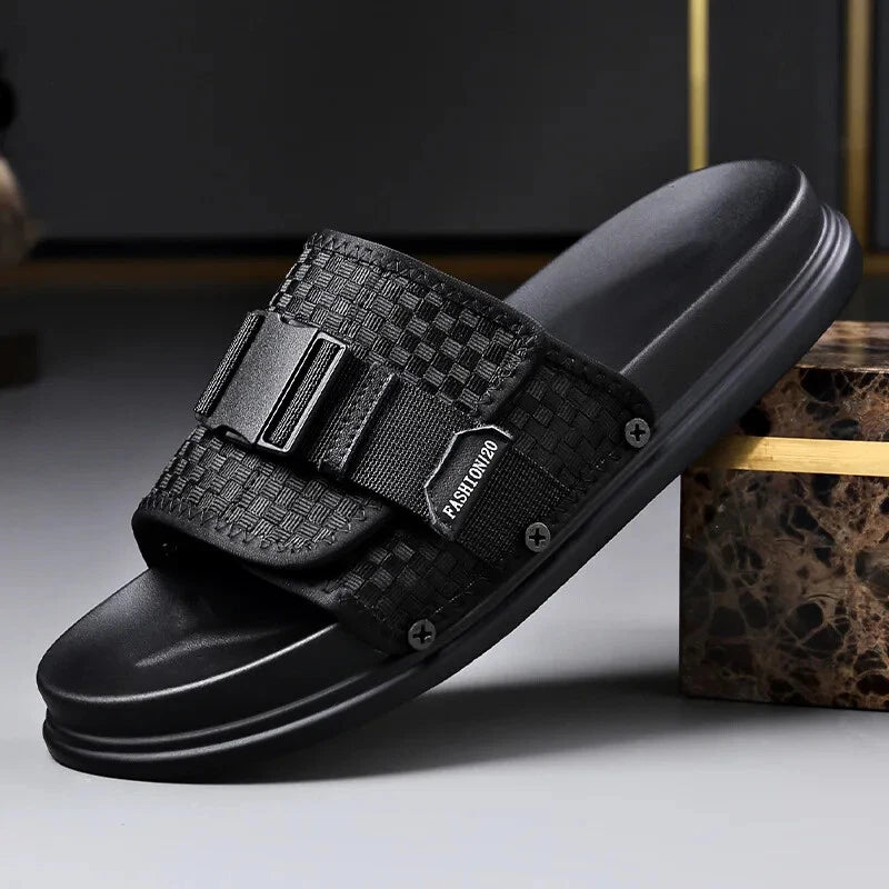 Summer Men Beach Slippers Waterproof Causal Sandals Breathable Walking Shoes