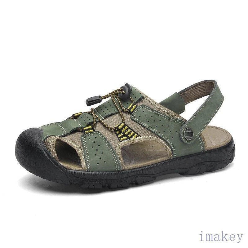 Big Size Men's Breathable Slippers Hiking walking Sports Casual Outdoor Sandals