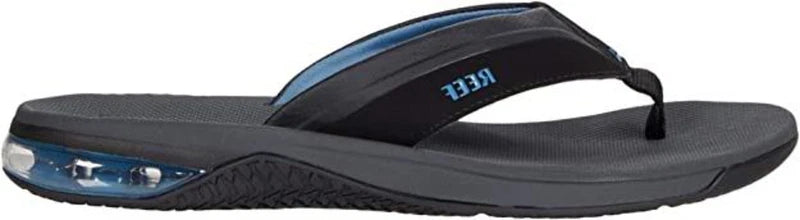 Reef Men Anchor Water friendly Comfortable and Lightweight Flipflop Sandal Gray,