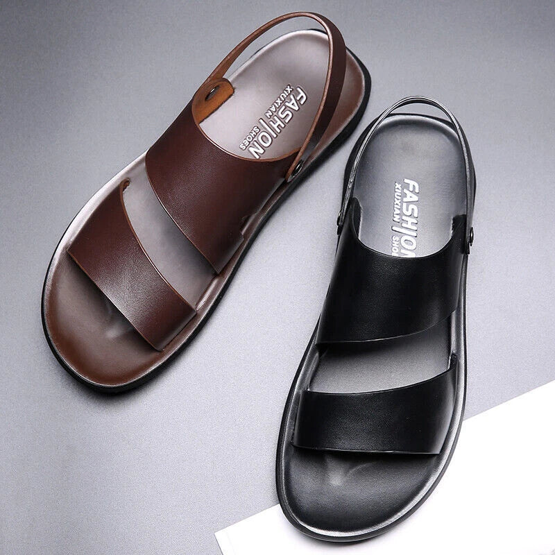 Fashion Casual Flats Summer Beach Slippers Men Sandals Soft Comfort Slides Shoes