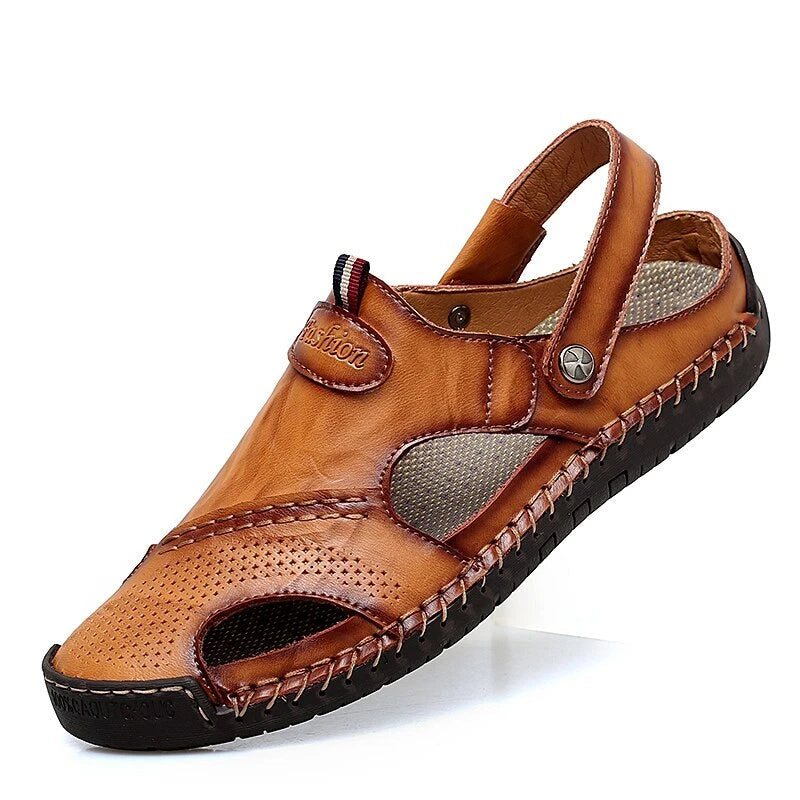 Summer Fashion Men Sandals Non-slip Hiking Shoes Platform Beach Slipper