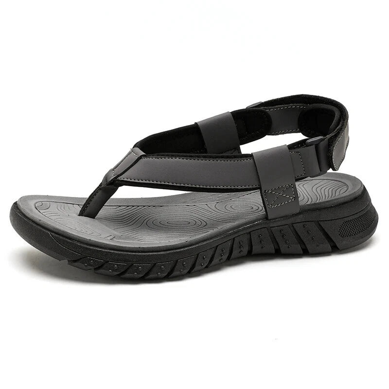 Men Summer Casual Sandals Outdoor Slippers Flip Flops Flats Comfort Beach Shoes