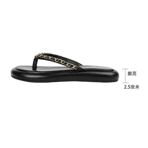 Women Flip Flops SummerFootwear Slippers Flat Sandals Beach Cloud Platform Shoes
