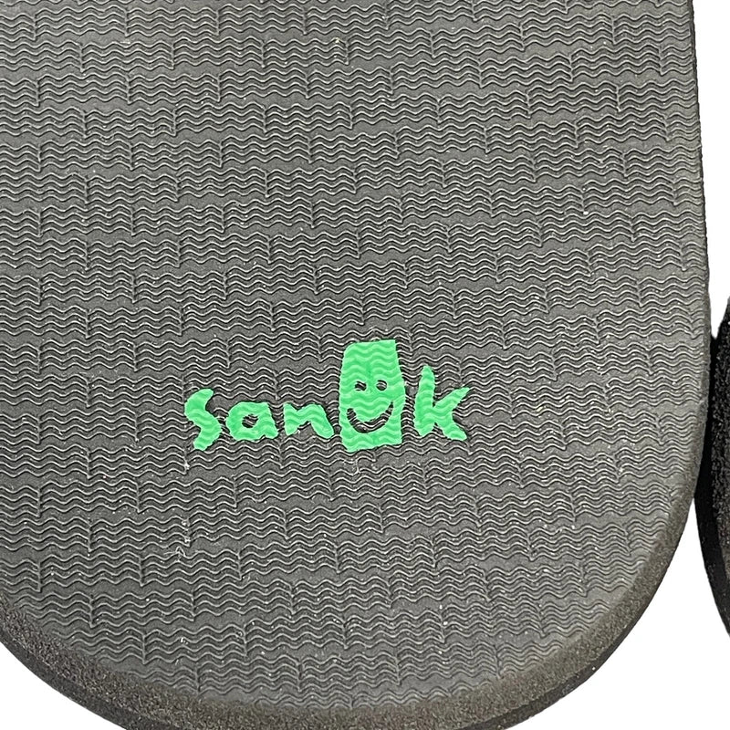 Sanuk Flip Flops Mens Black Canvas Comfort Sandals Slipper Beer Cozy Light Funk