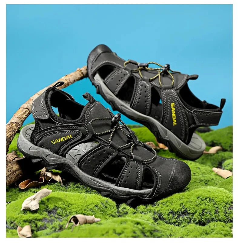 Men Summer Sandals Non-slip Casual Shoes Comfortable Beach Breathable Slippers