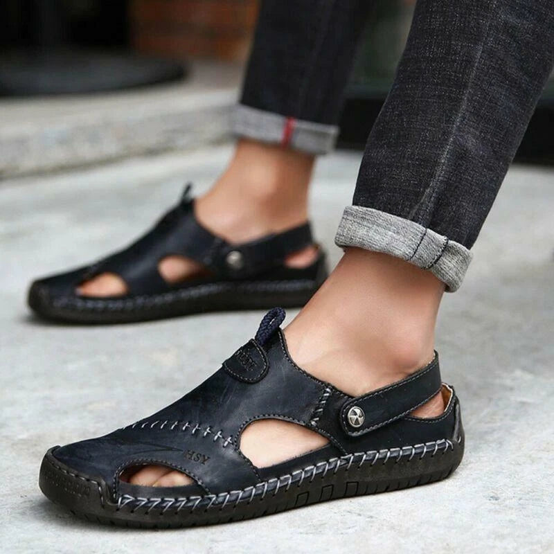 Men Sport Sandals Summer Casual Beach Shoes Closed Toe Walking Travel Outdoor sz