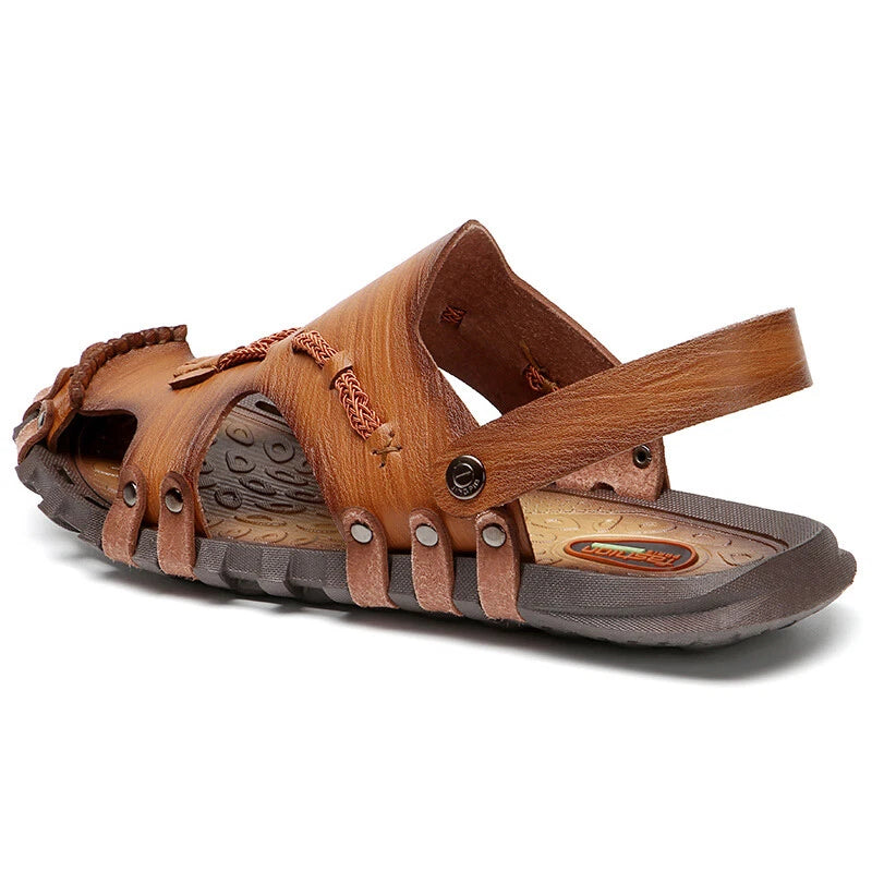 Mens Comfort Slippers Slip on Flats Sandals Slides Casual Beach Shoes Footwear