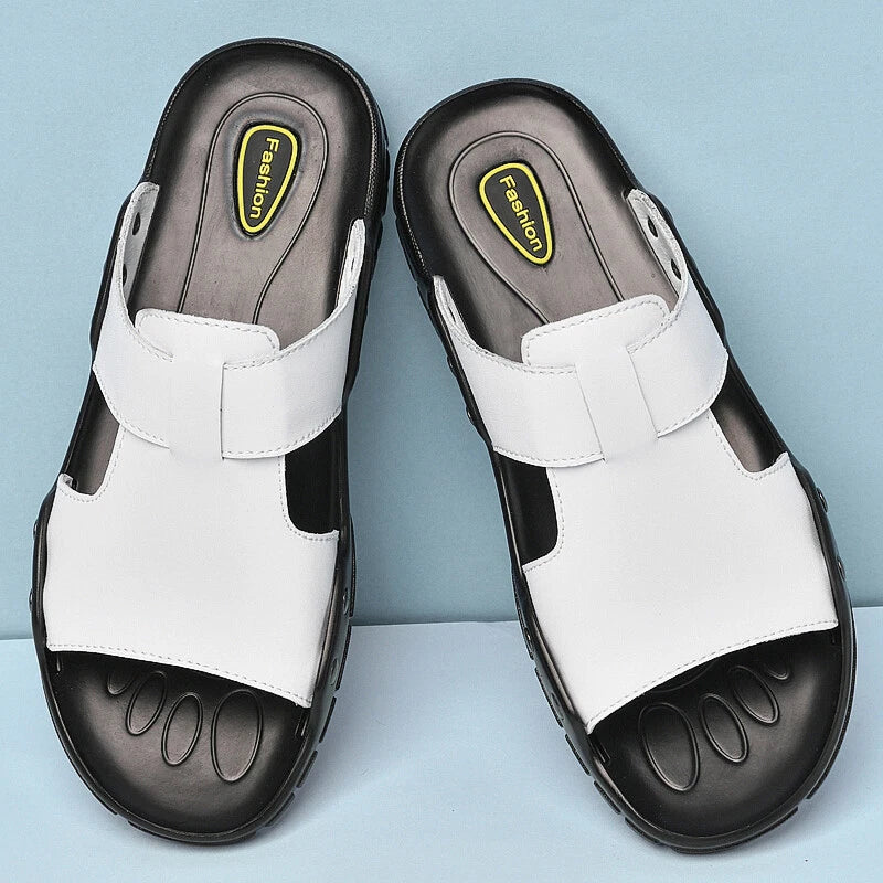 Men's Sandals Slippers Flips Flops Open Toe Slide Outdoor Beach Water Shoes New