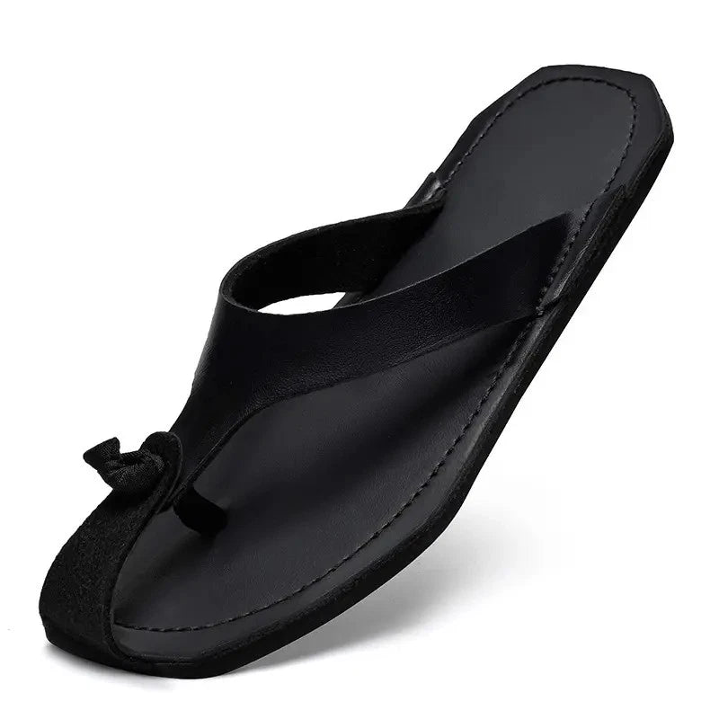 Men's Flip Flops Sandals Beach Slippers Falt Shoes Summer Oversize Fashion Chic
